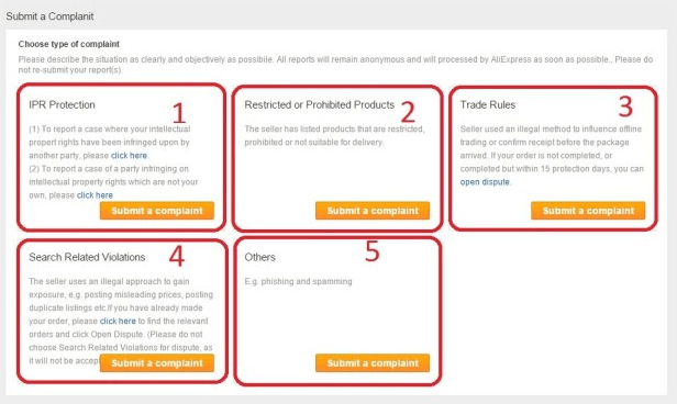 Как пожаловаться на продавца на Алиэкспресс